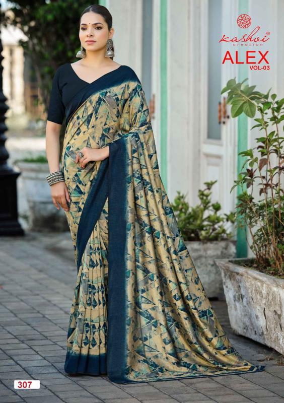 Kashvi alex vol-3 saree clothing wholesale suppliers india